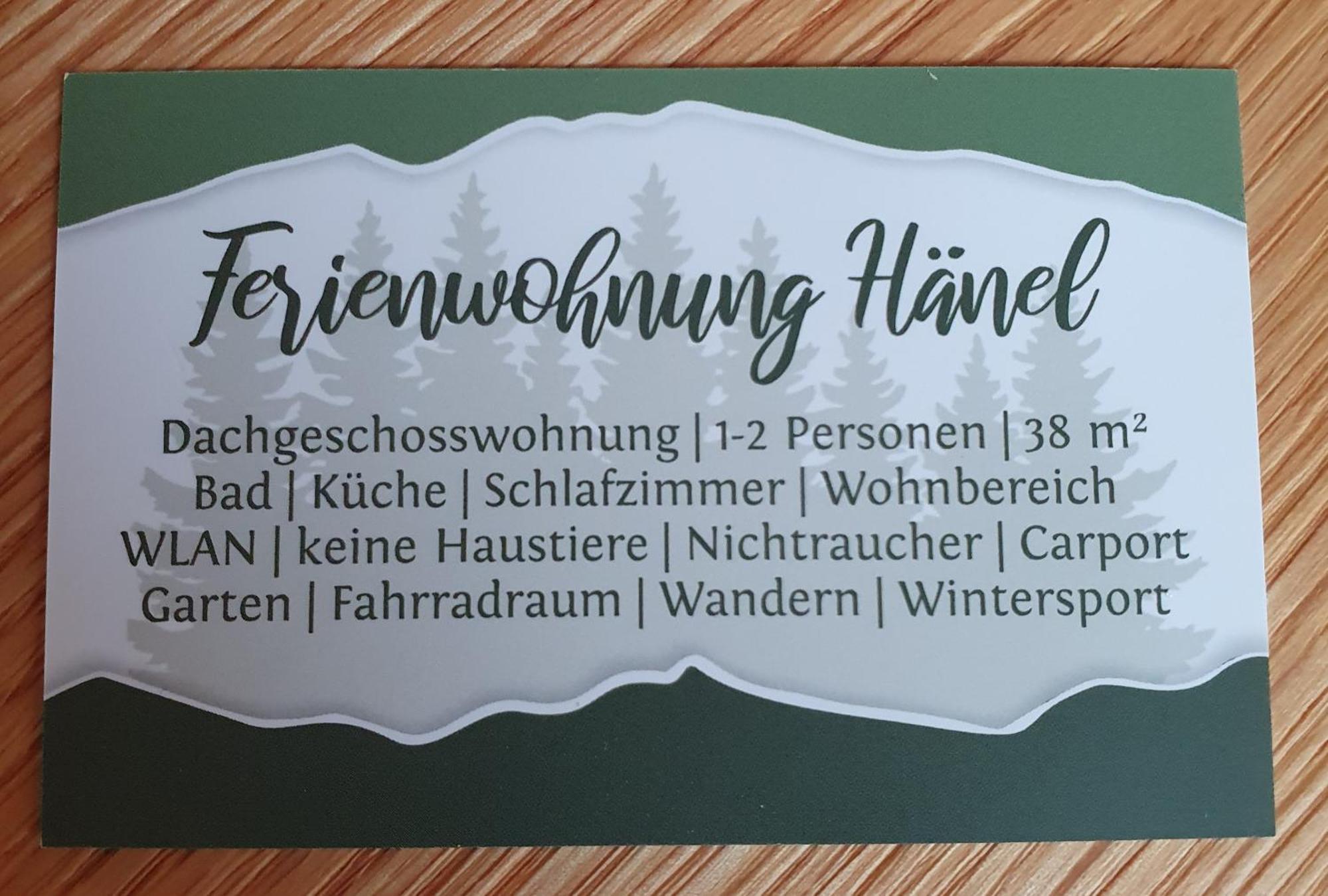 Ferienwohnung Haenel Antonshohe Esterno foto